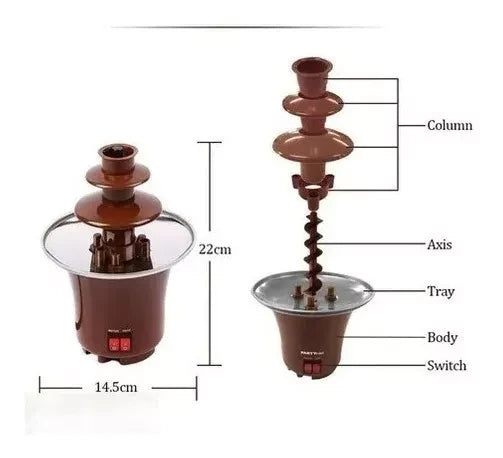 Mini Fuente De Chocolate Fondue Fountain