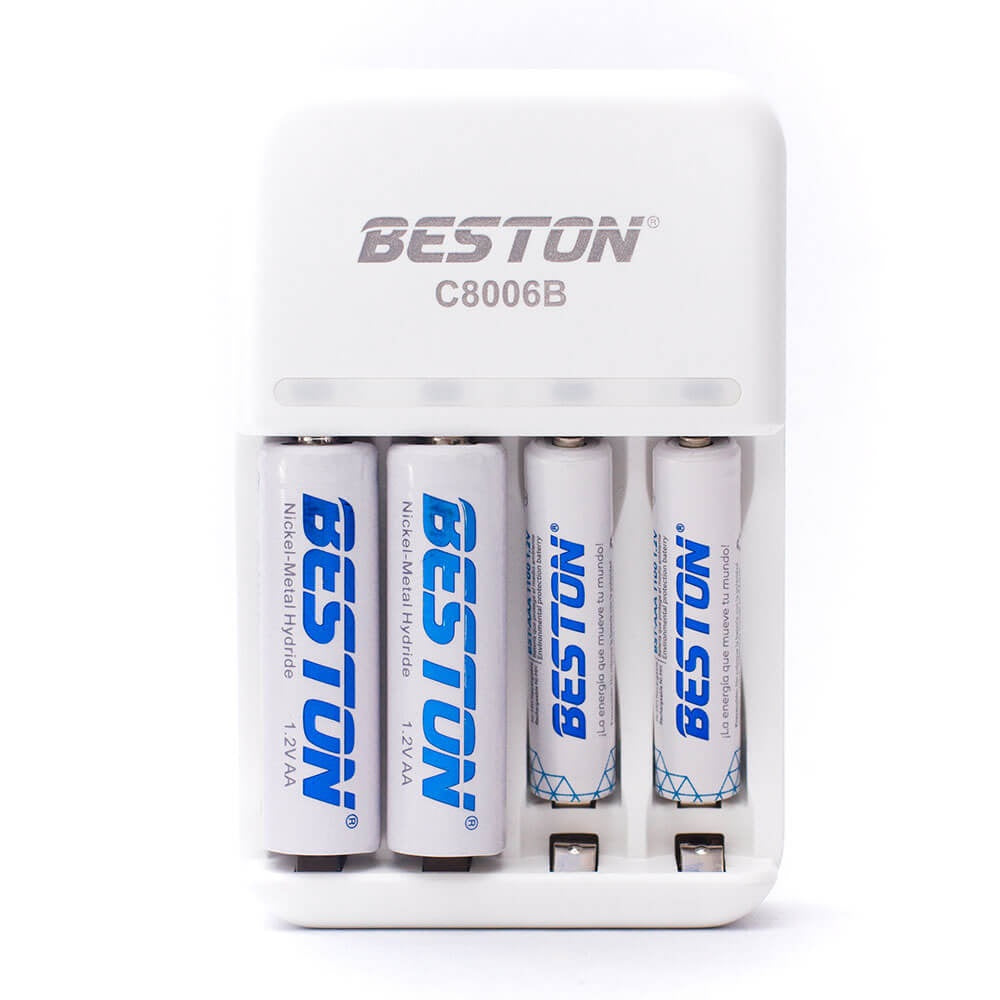 Kit de pilas y cargador 1100mAh 1500mAh